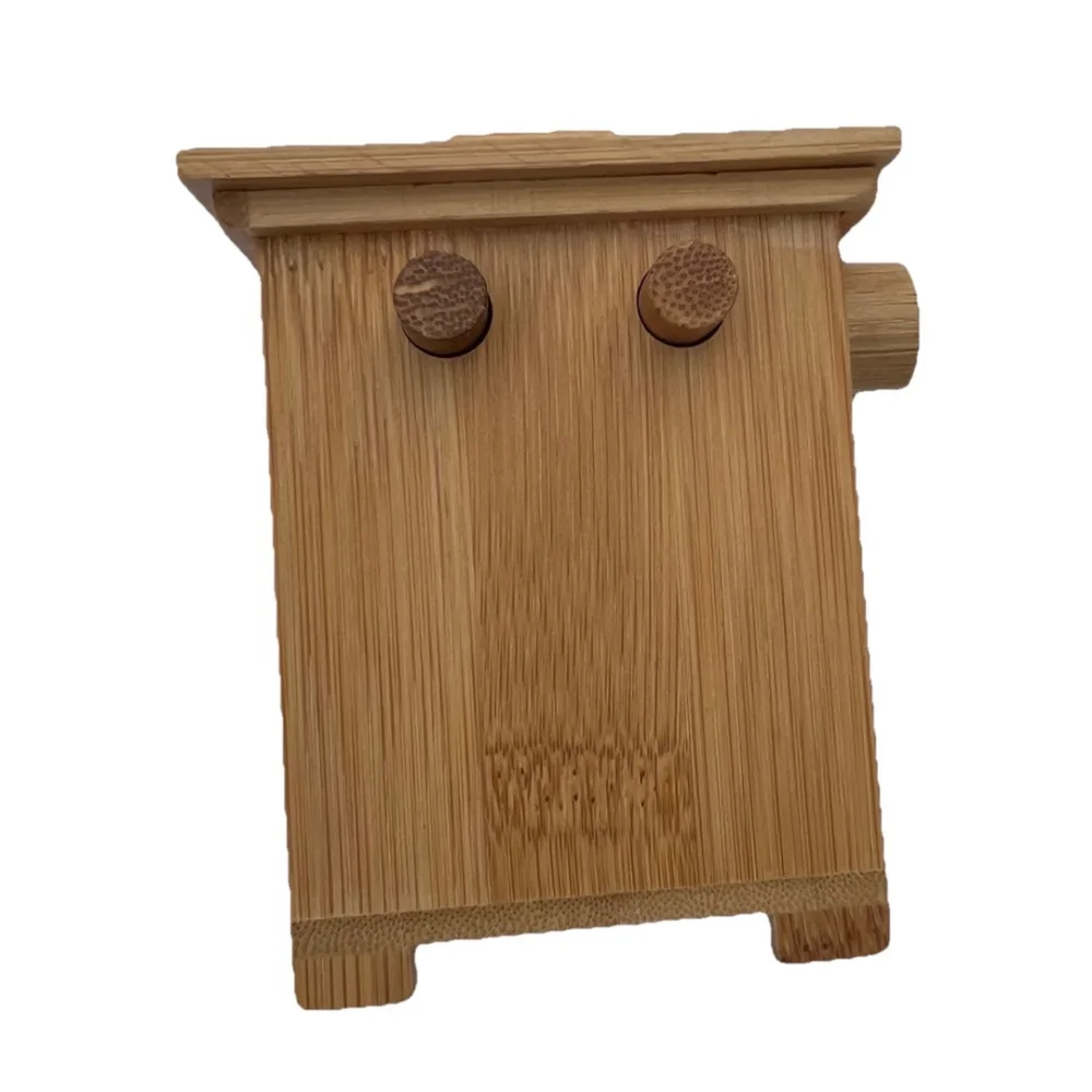 Bamboo Puzzle Lock Box Secret Storage Box Hidden Lock Wooden Safe Box Style Japa